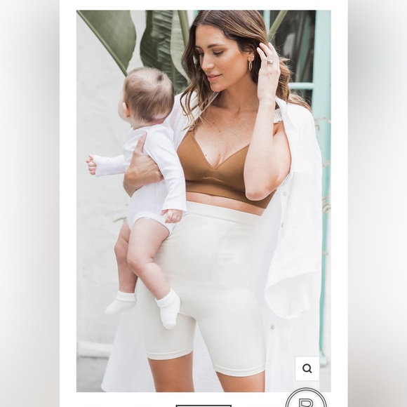 BLANQI Pants - BLANQI® Everyday™ Postpartum Belly Support Girlshort - Pale Nude / Large